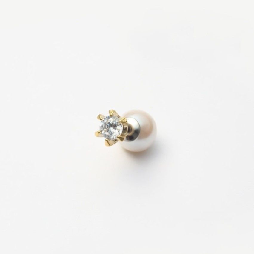 cubic zirconia pierce small