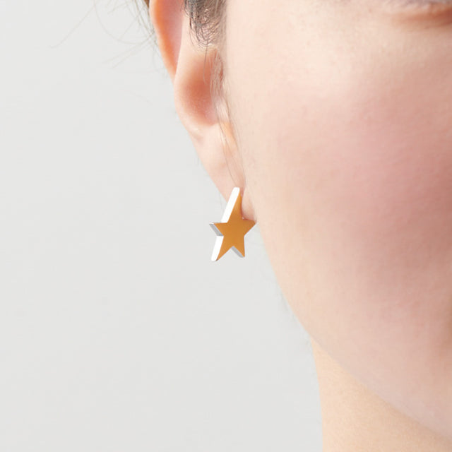 star pierce (reversible / small /gold×silver)