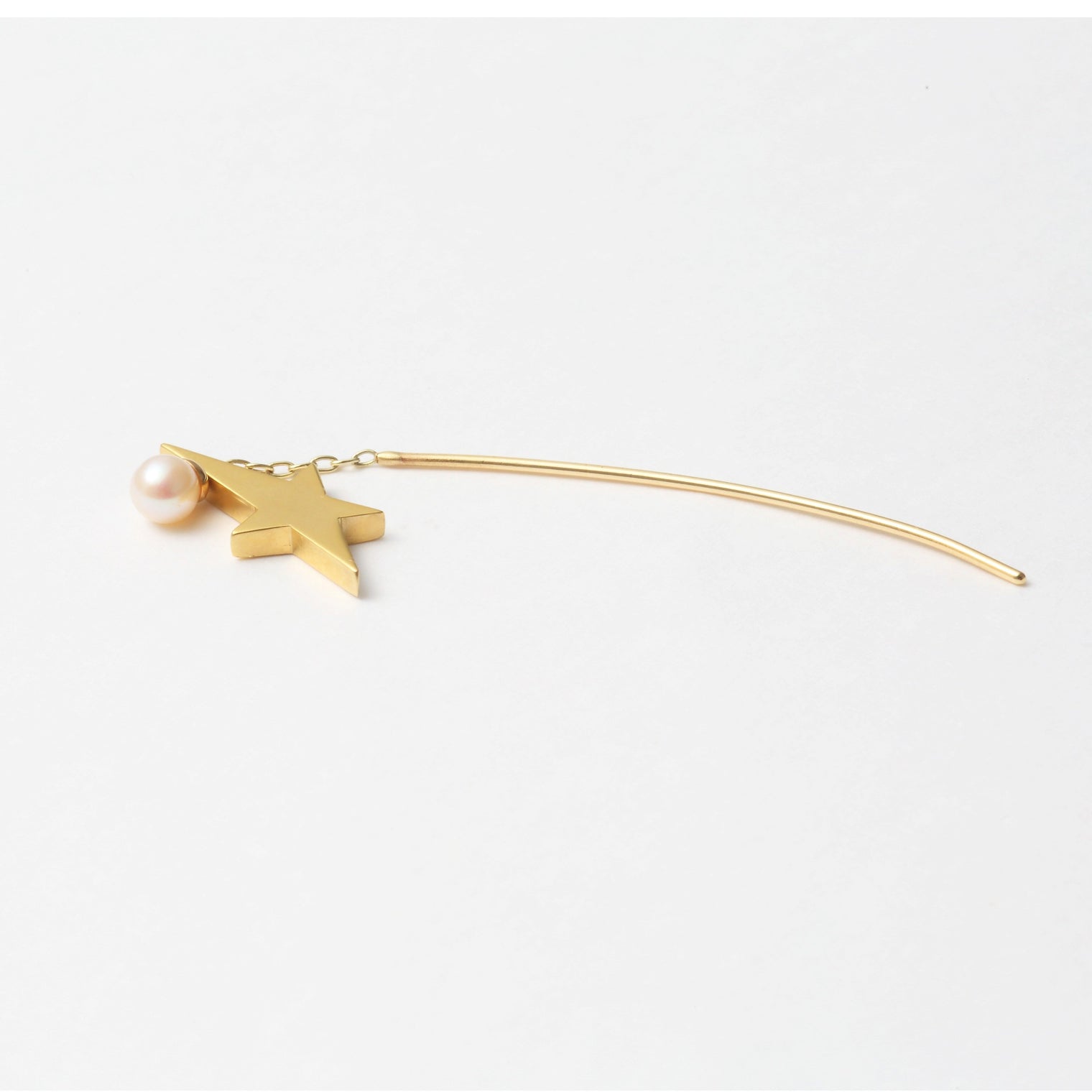 2way star pierce (Gold / Pearl )