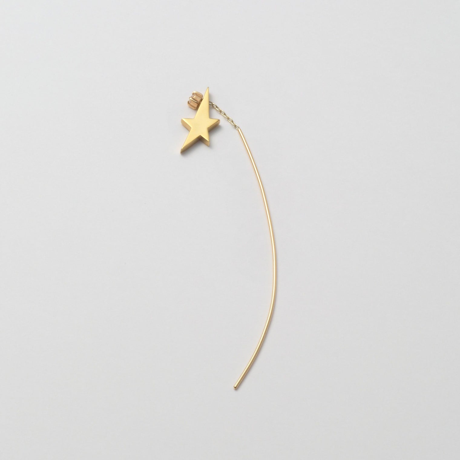 2way star pierce (Gold / Cubic Zirconia)