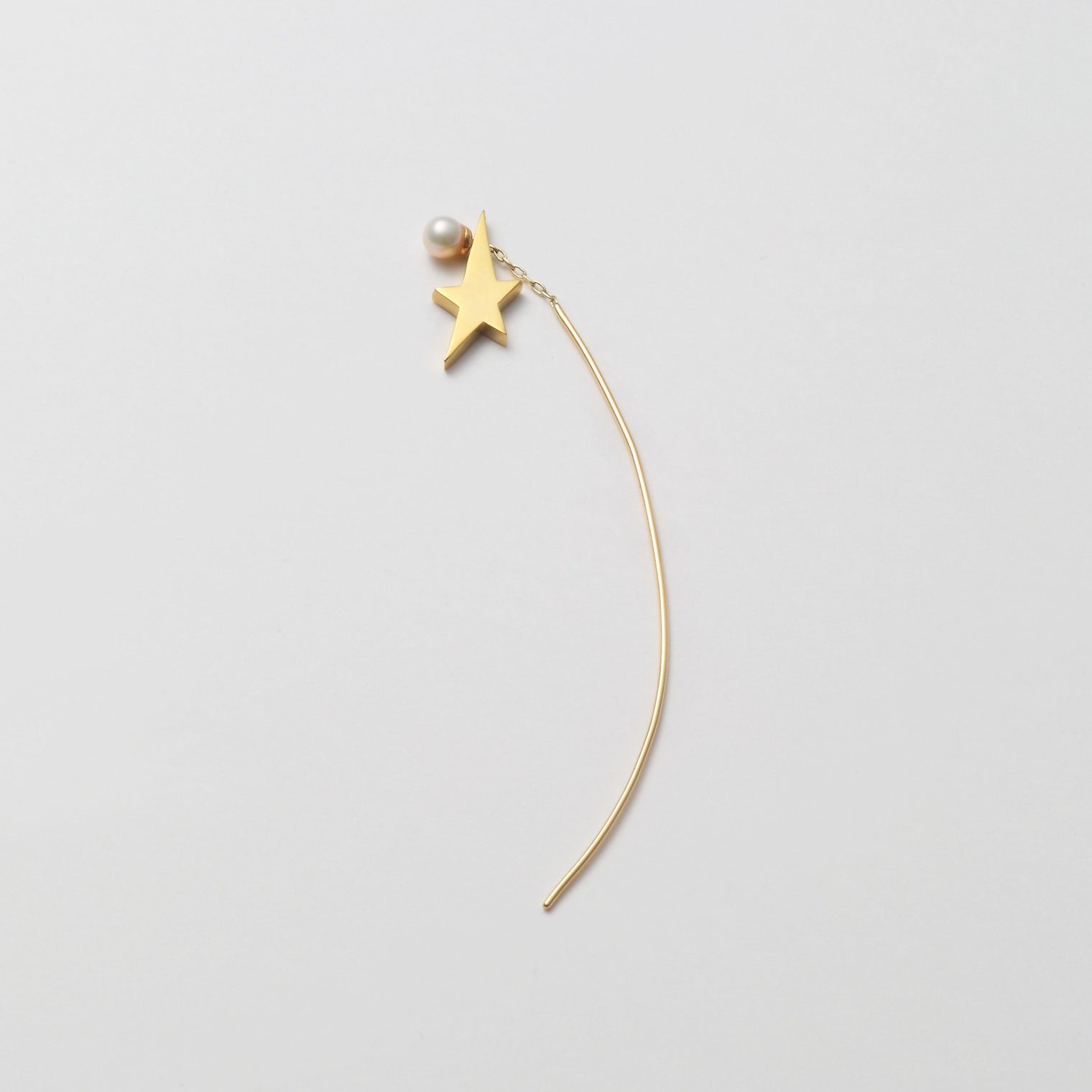 2way star pierce (Gold / Pearl )