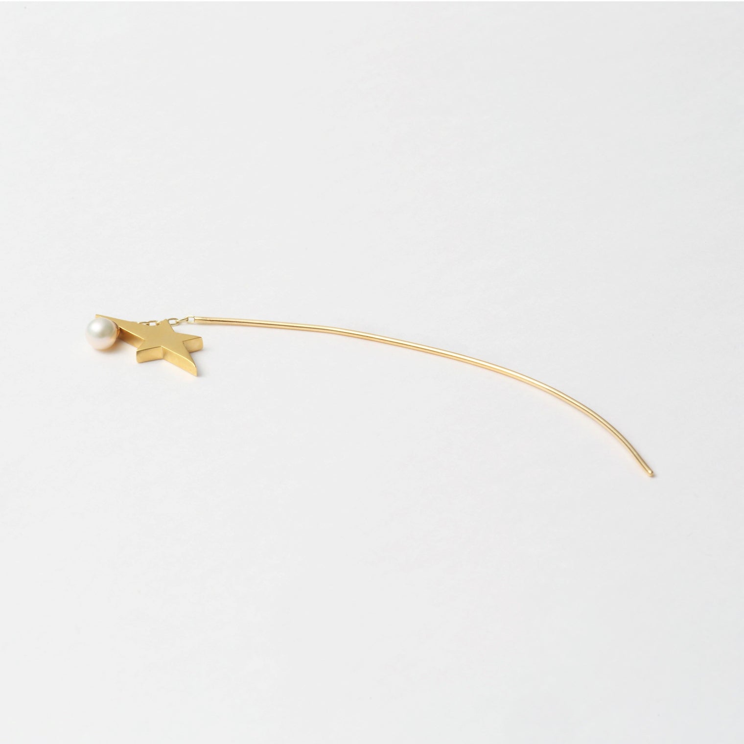 2way star pierce (Gold / Pearl )