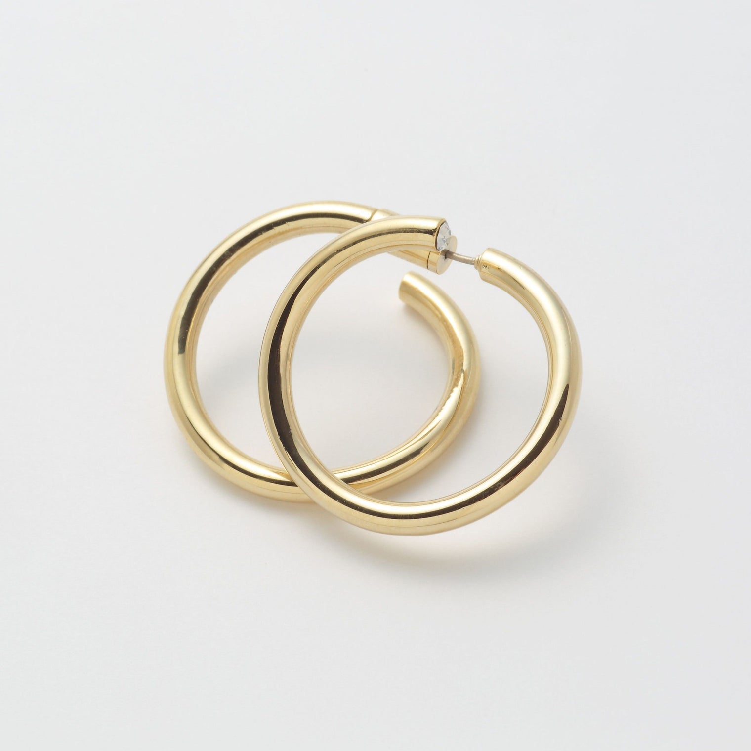 Gold line pierce (30mm line×30mm line / crystal glass)