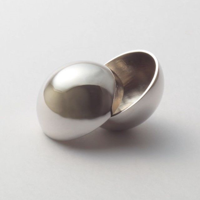 36mm sphere pierce (silver)