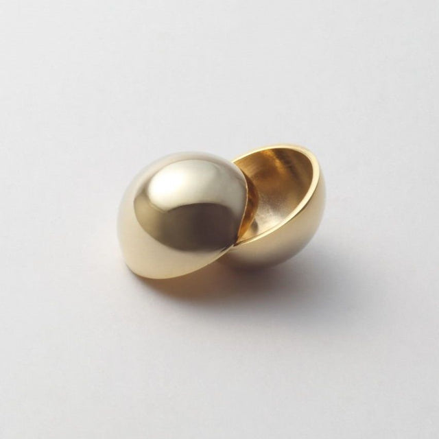 25mm sphere pierce (gold)
