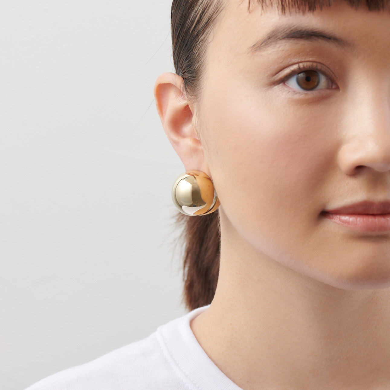 25mm sphere pierce (gold)