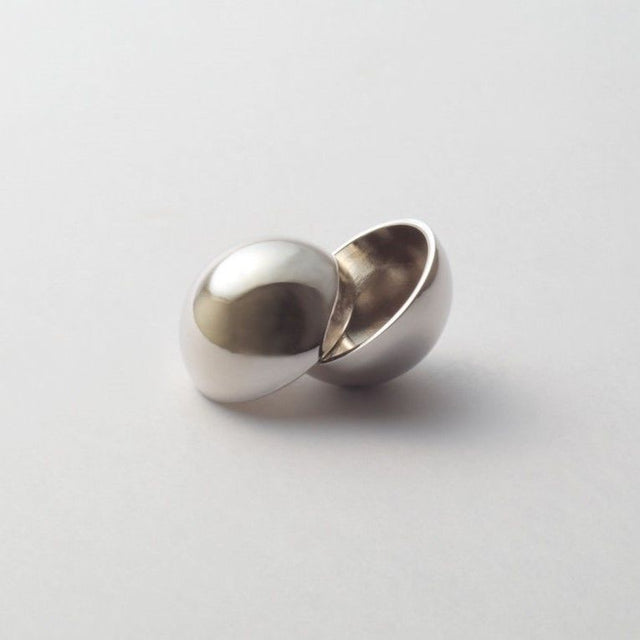 25mm sphere pierce (silver)