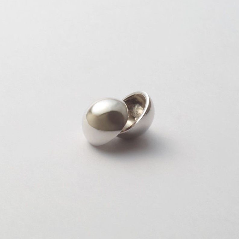16mm sphere pierce (silver)