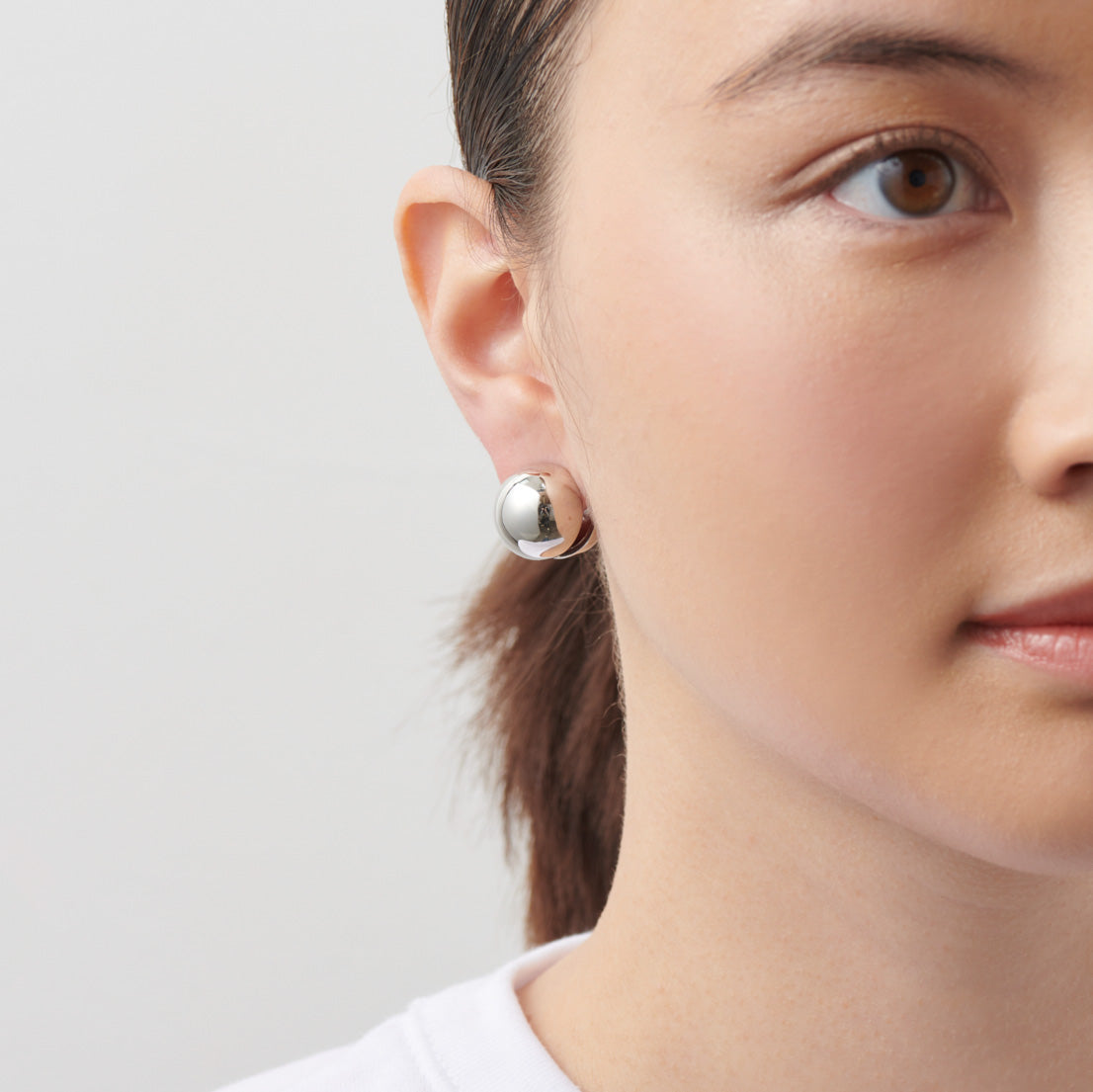 16mm sphere pierce (silver)