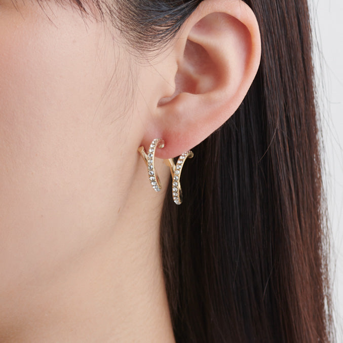 Diamond line pierce(19mm line×19mm line/crystal glass)