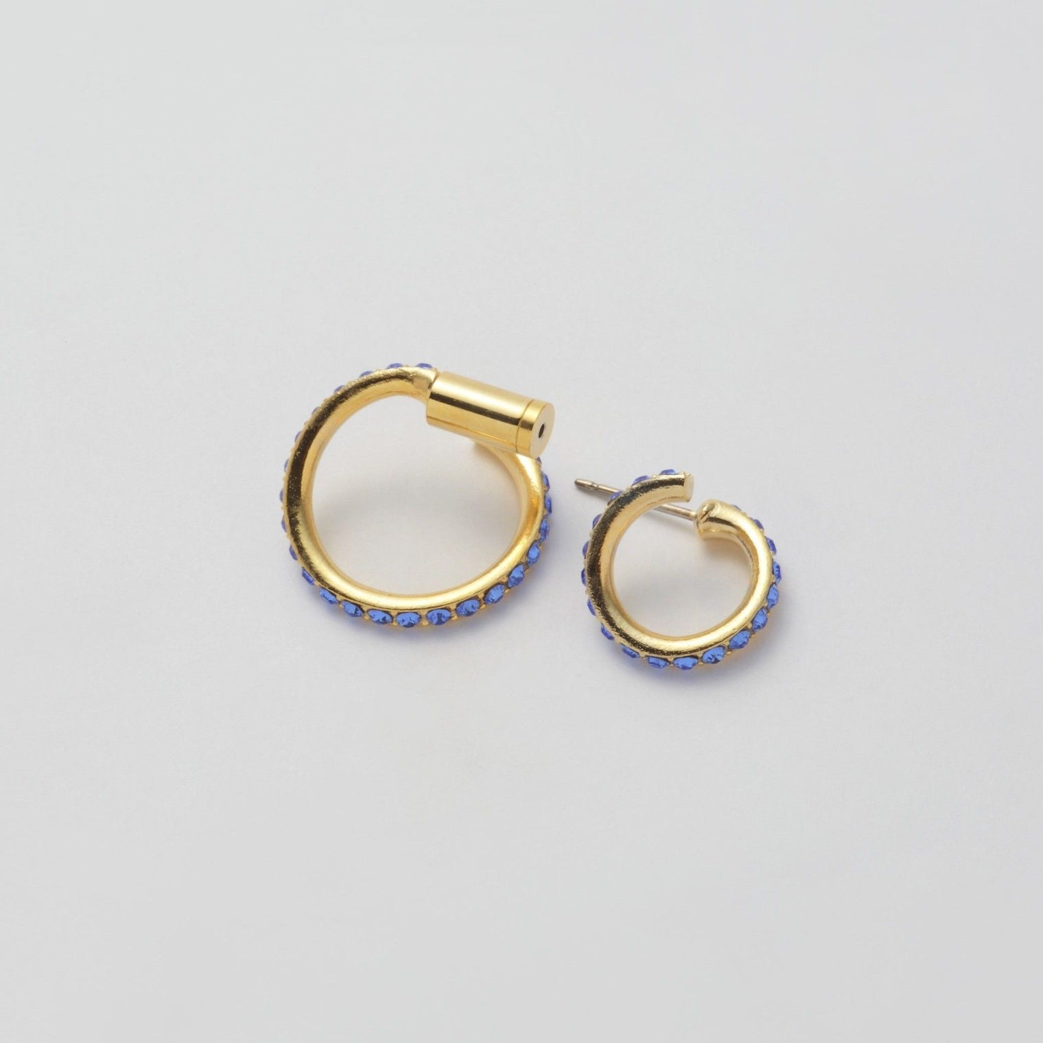 Sapphire line pierce(13㎜ line×19㎜ line/crystal glass)