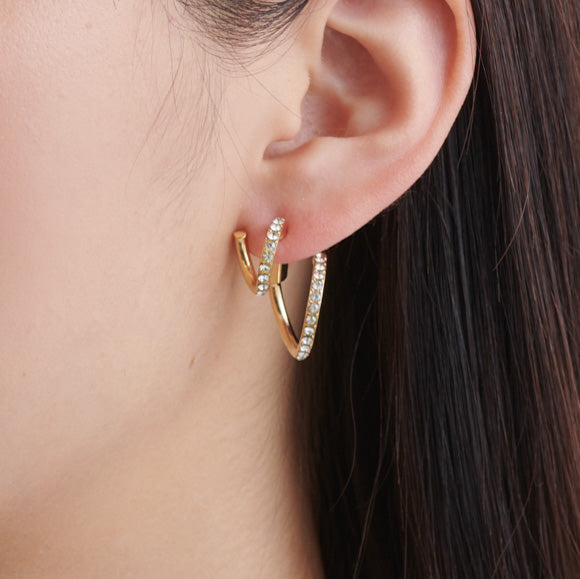 Diamond line pierce(13mm line×19mm line/crystal glass)