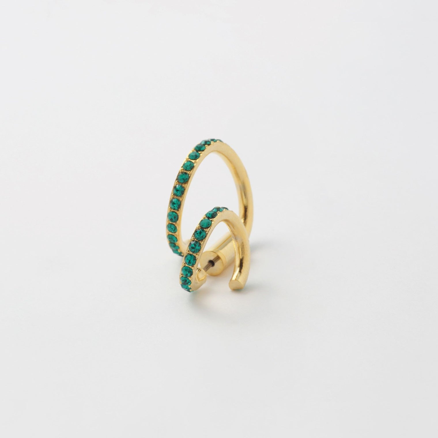 Emerald line pierce(13mm line×19mm line/crystal glass)