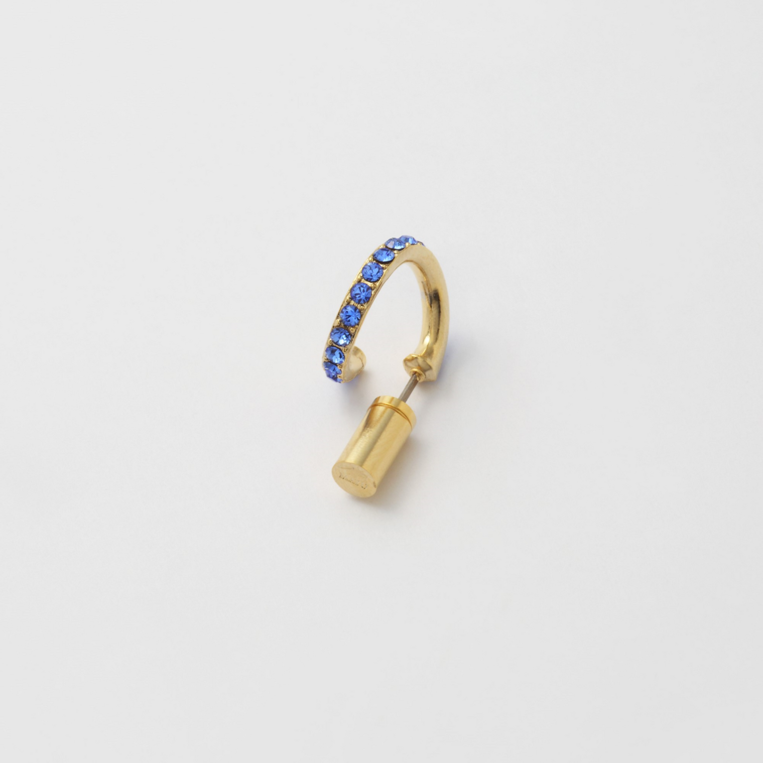 sapphire line pierce(13㎜ line/Vertical type/crystal glass)