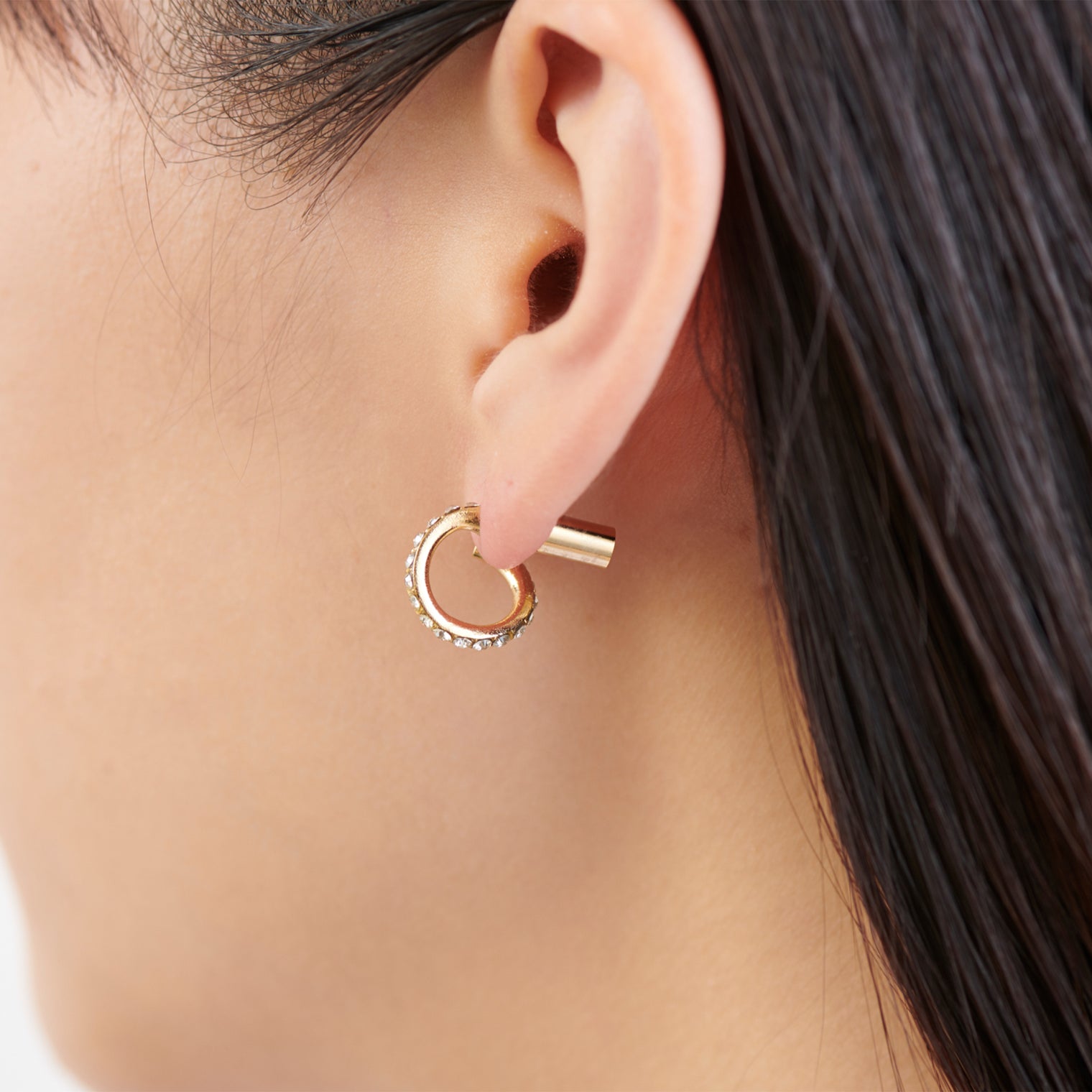 Diamond line pierce(13mm line/Vertical type/crystal glass)