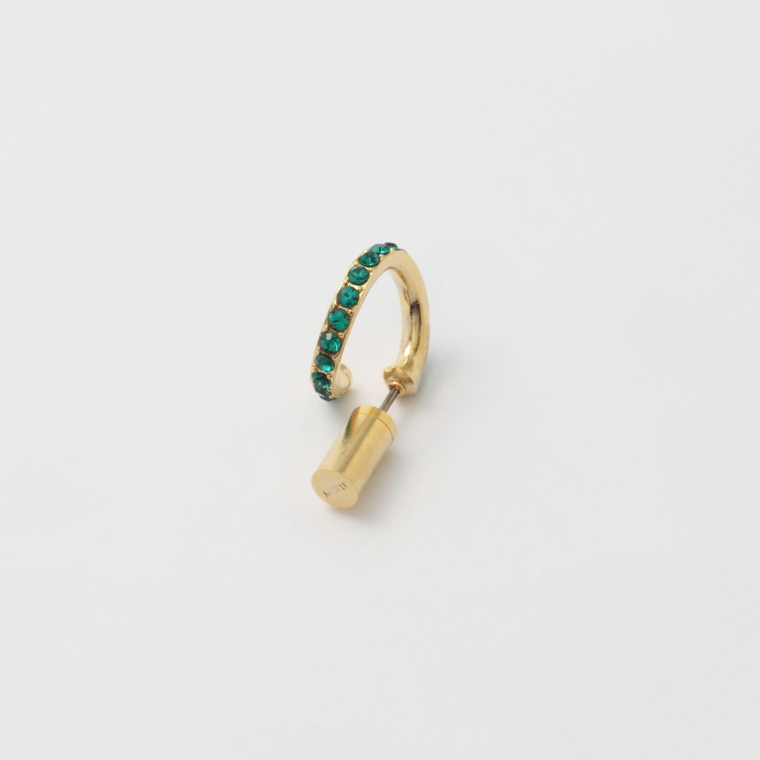 Emerald line pierce(13mm line/Vertical type/crystal glass)