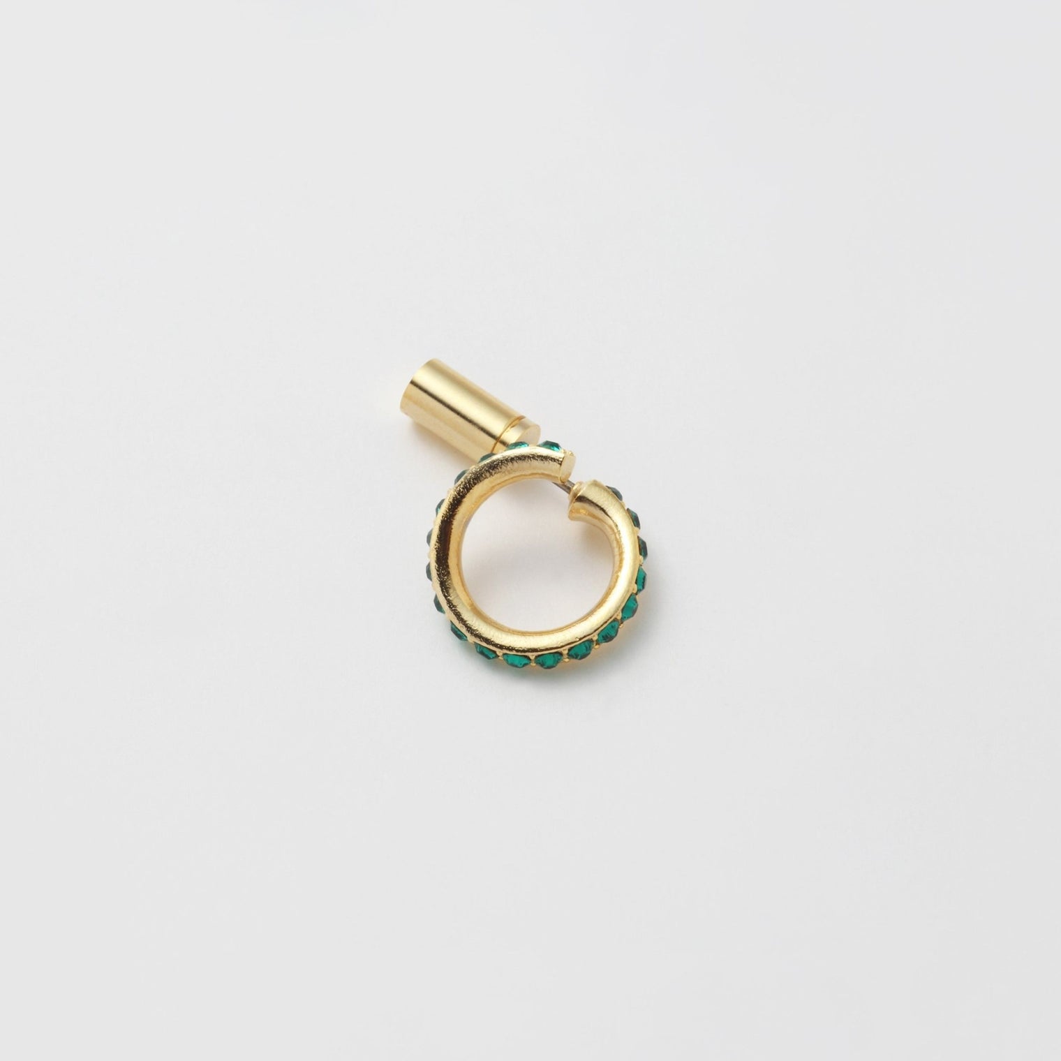 Emerald line pierce(13mm line/Vertical type/crystal glass)