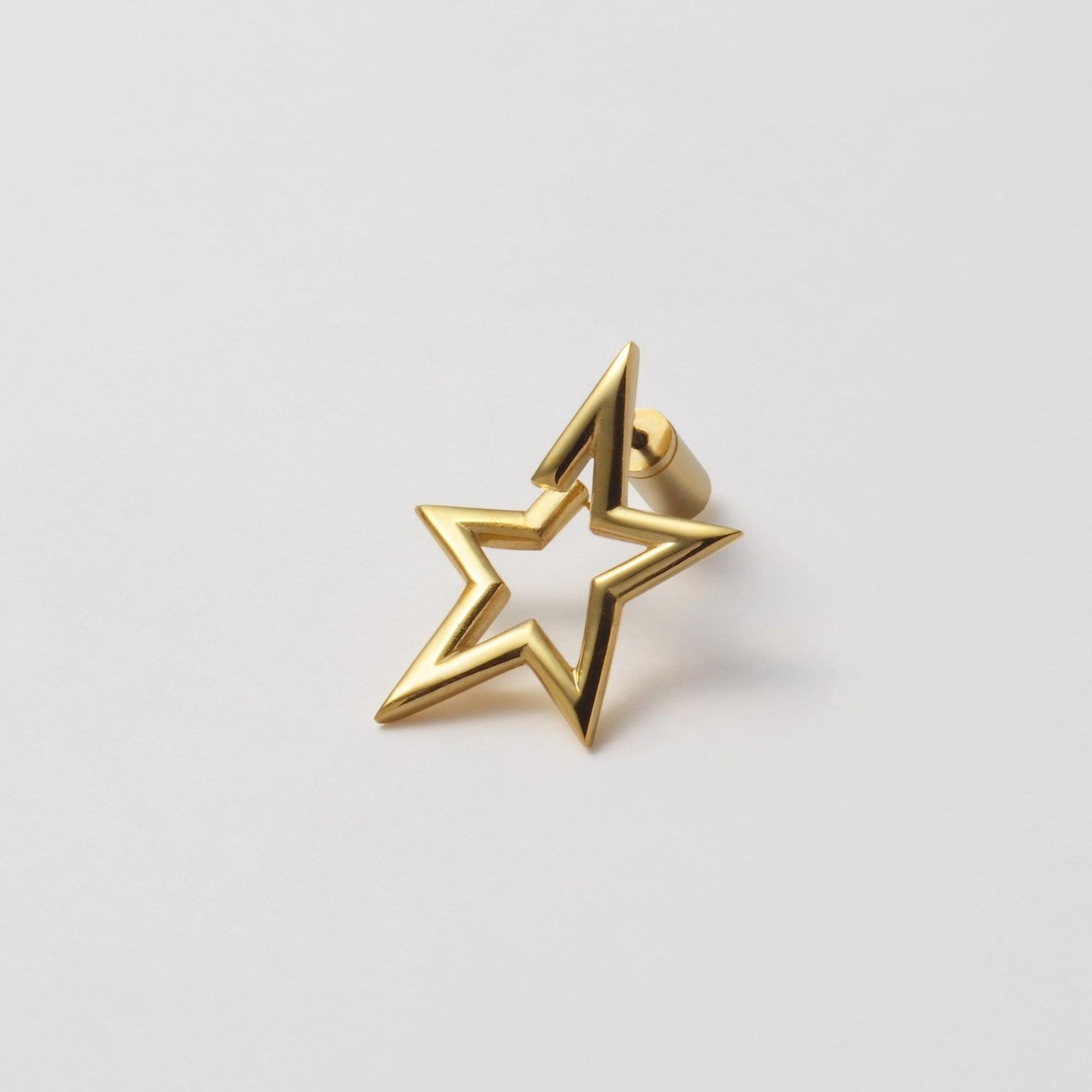 Star openwork pierce (gold)