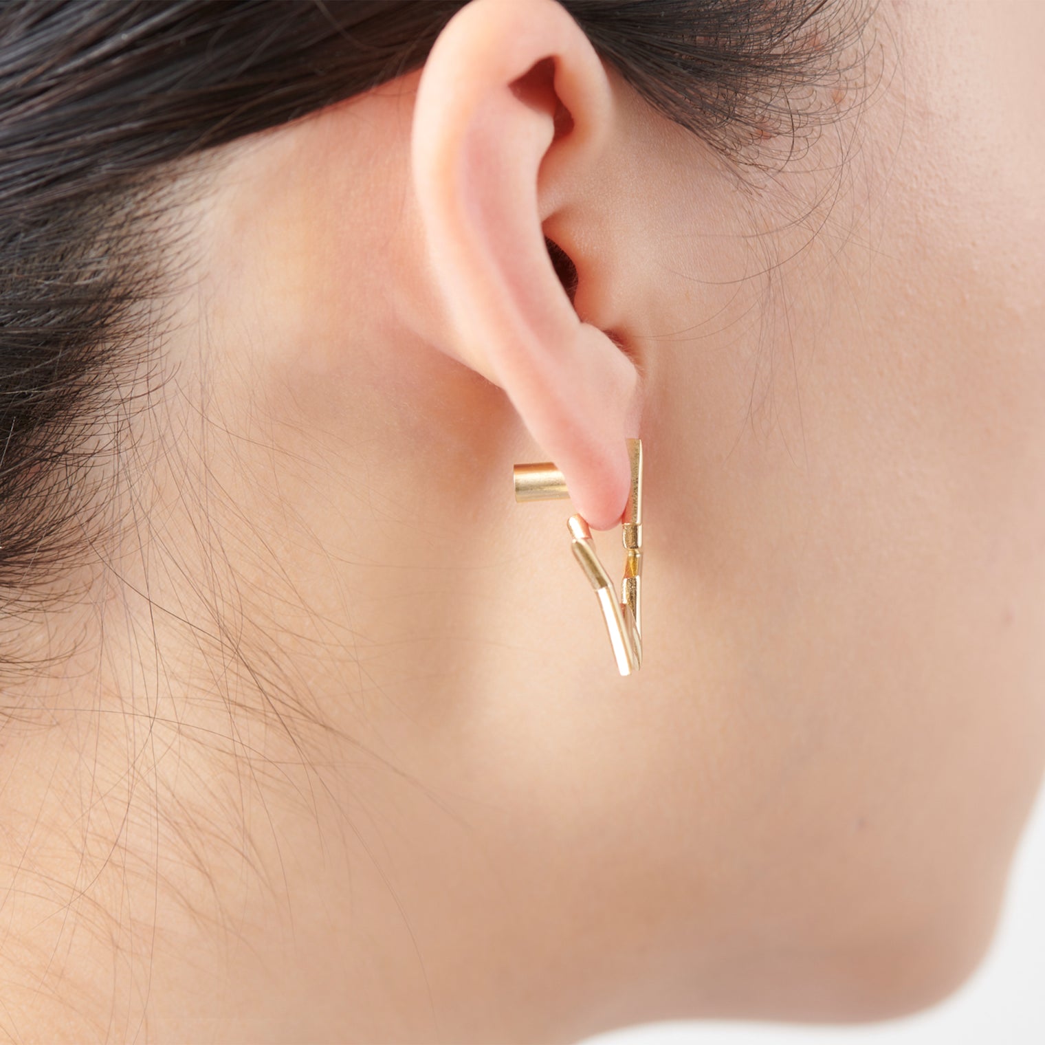 Star openwork pierce (gold)