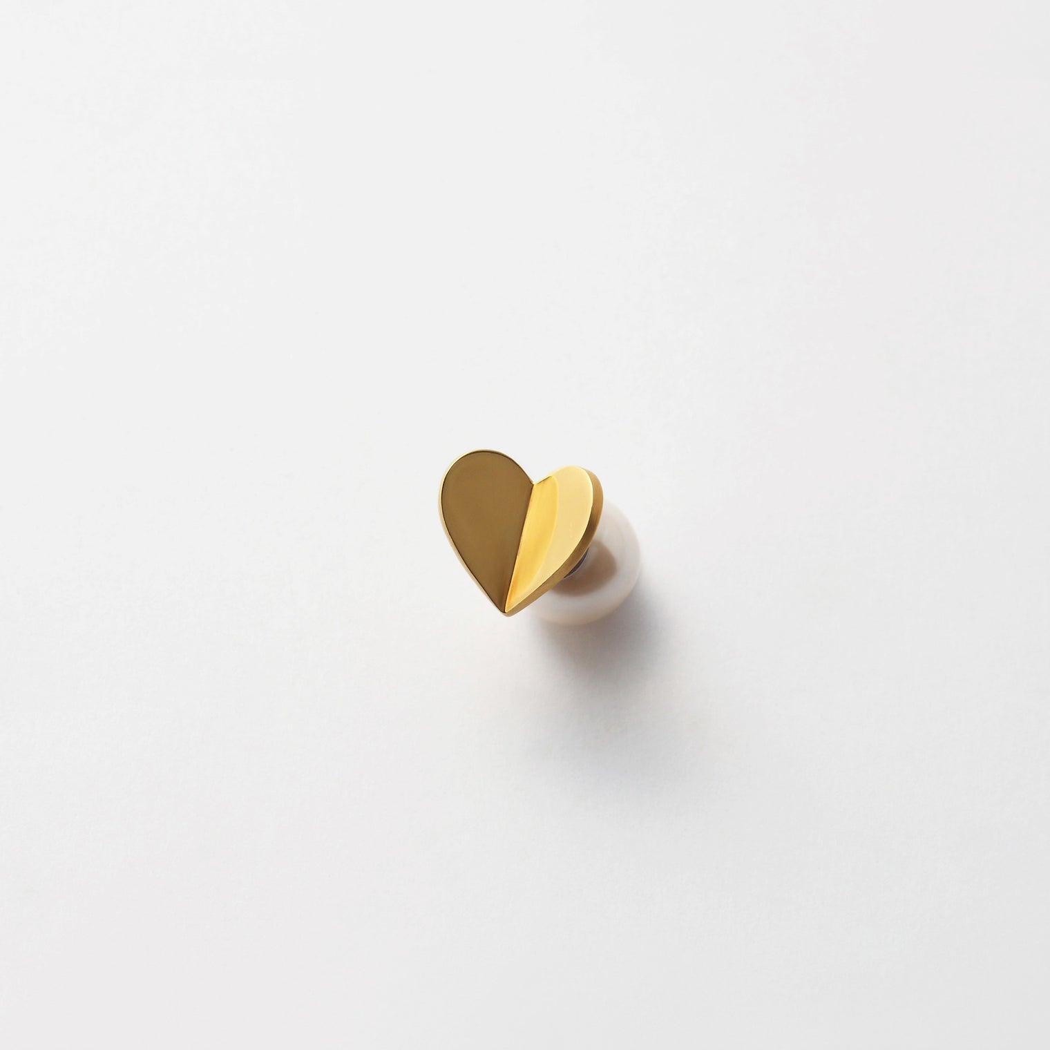 Small heart pierce (gold)