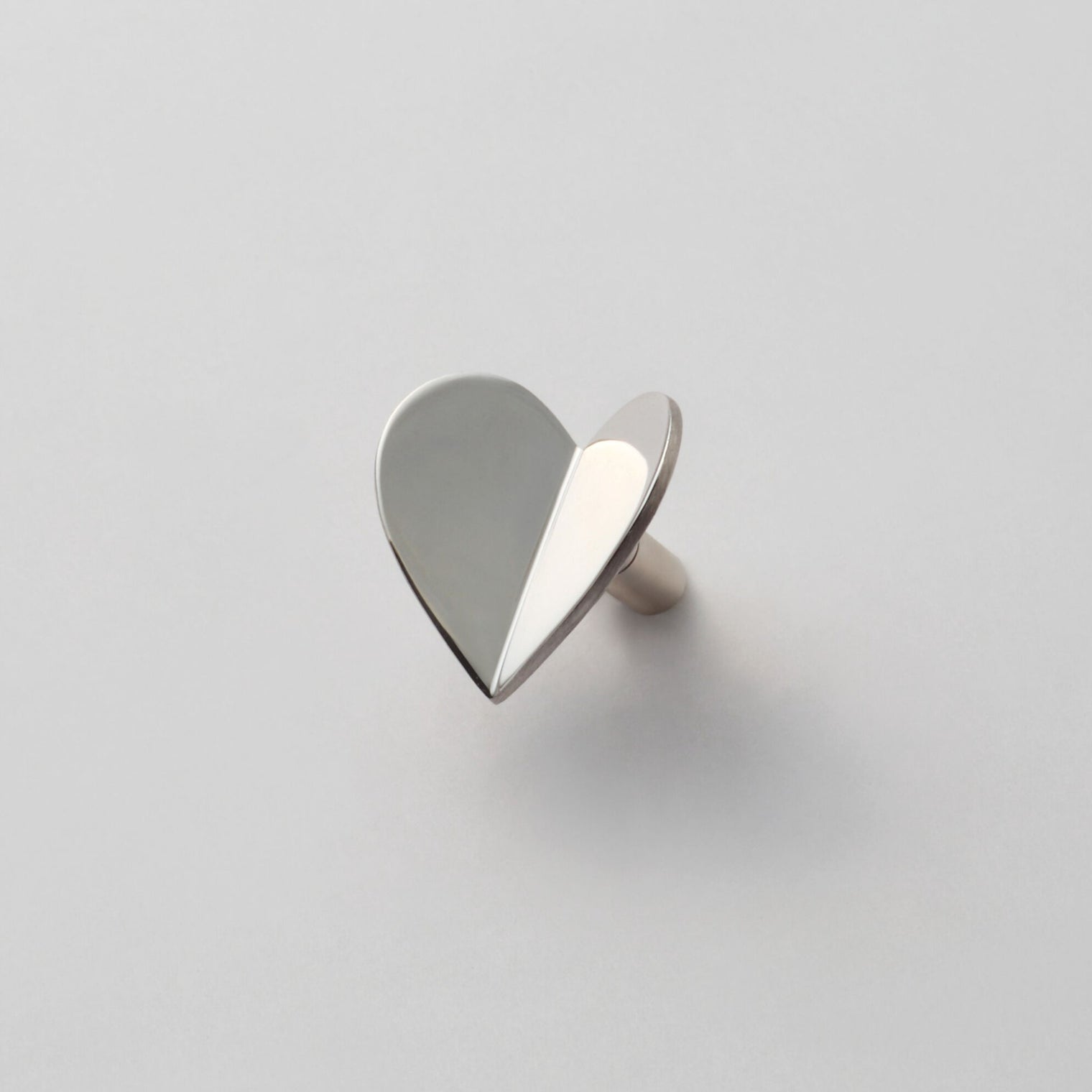 Middle heart pierce (silver)
