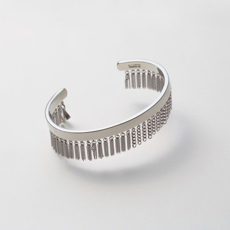 Fringe Bangle(5mm/Silver)