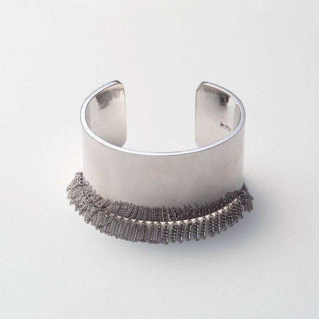 Fringe Bangle(30mm/Silver)