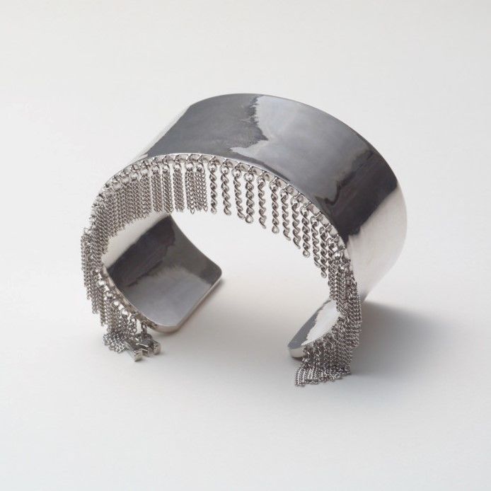 Fringe Bangle(30mm/Silver)