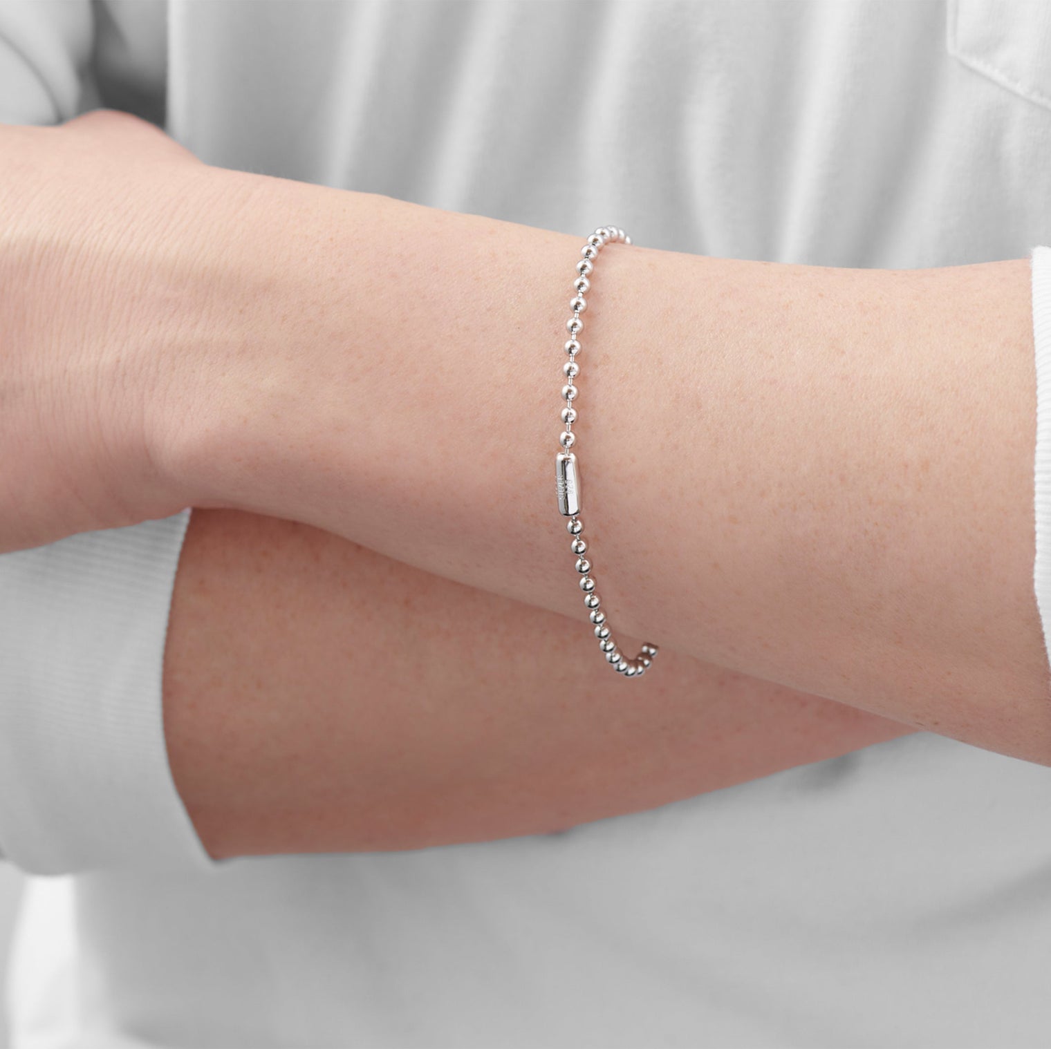 3.5mm ball chain bracelet