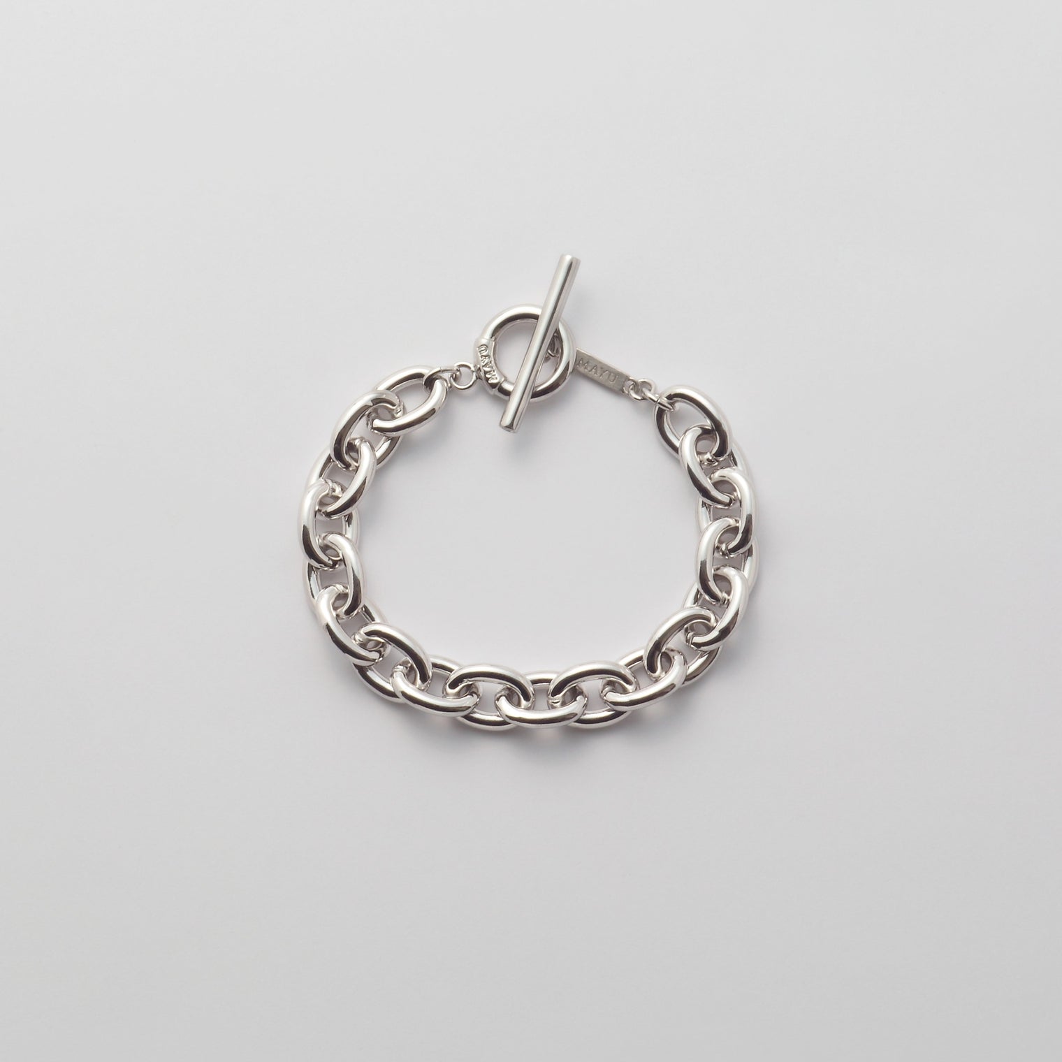 Volume chain bracelet (silver)