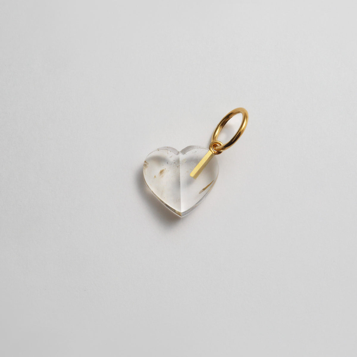 Big heart charm (gold) – MAYU online store