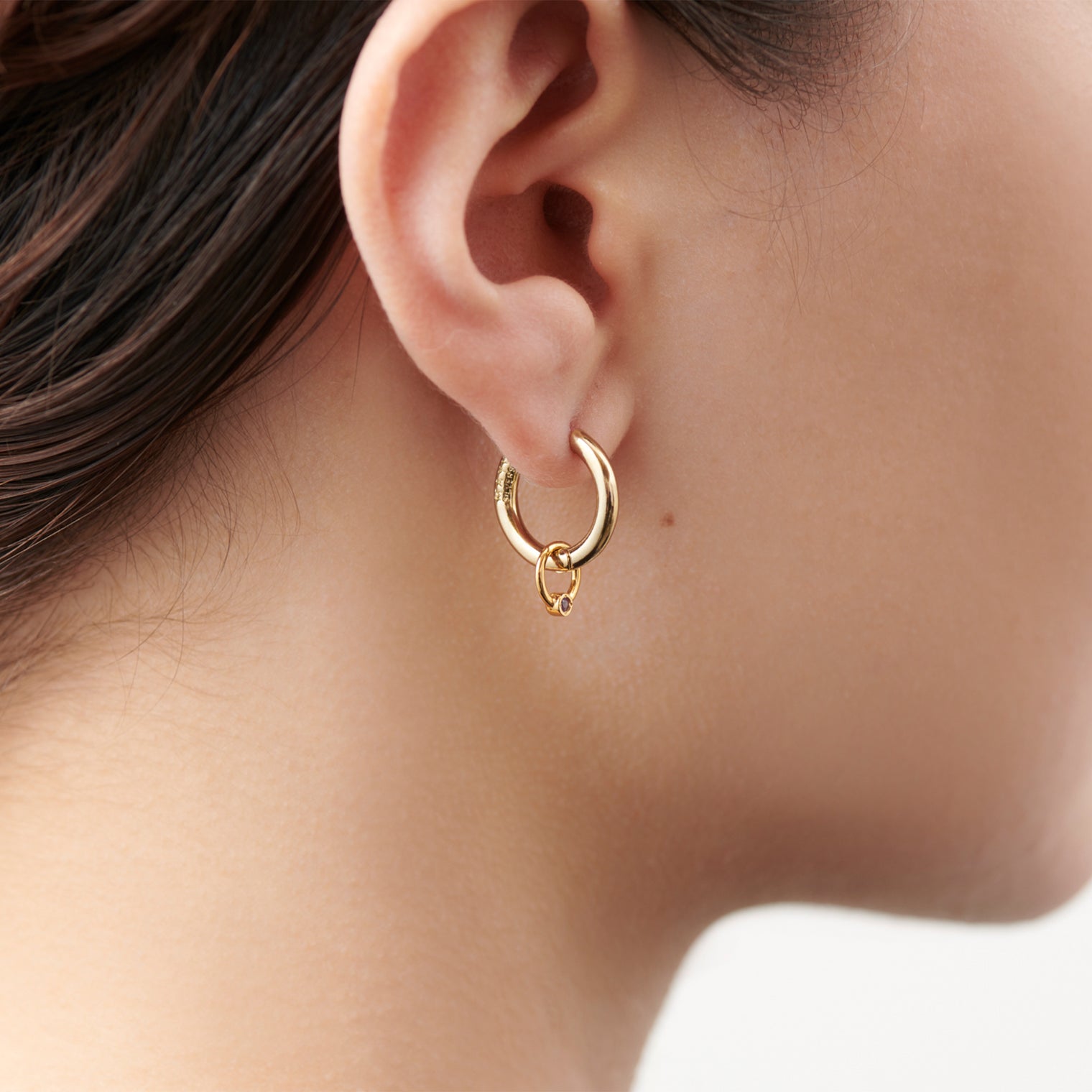 Birthstone ring charm 1-3