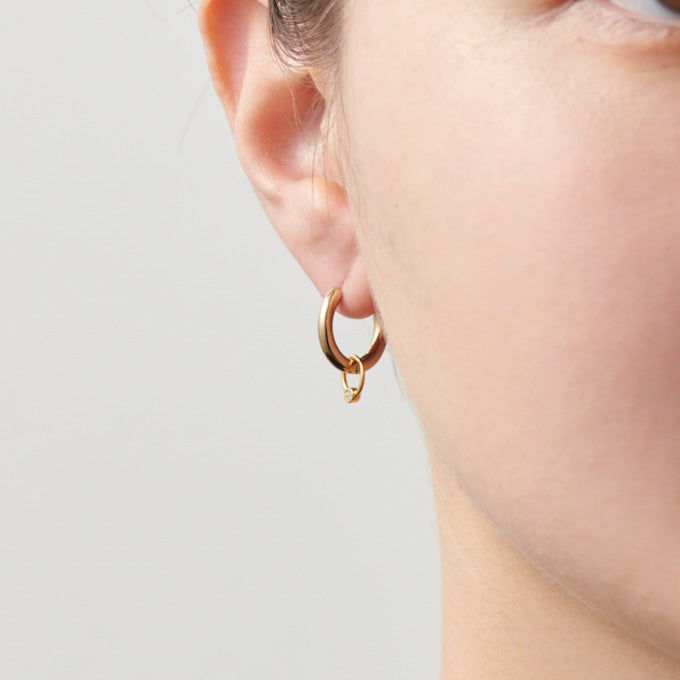 Birthstone ring charm 1-3