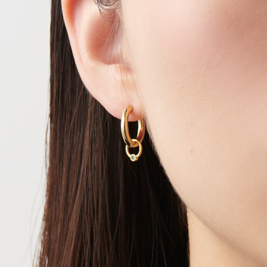 Birthstone ring charm 4-6