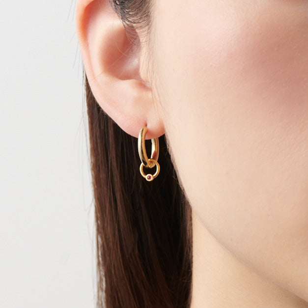 Birthstone ring charm 7-9