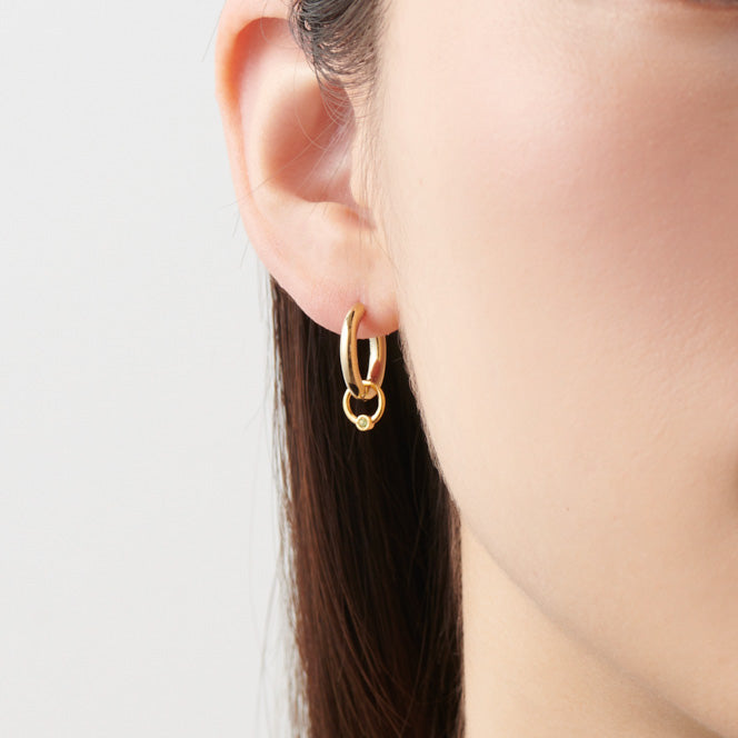 Birthstone ring charm 7-9