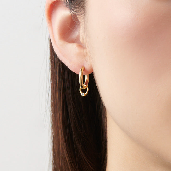 Birthstone ring charm 7-9