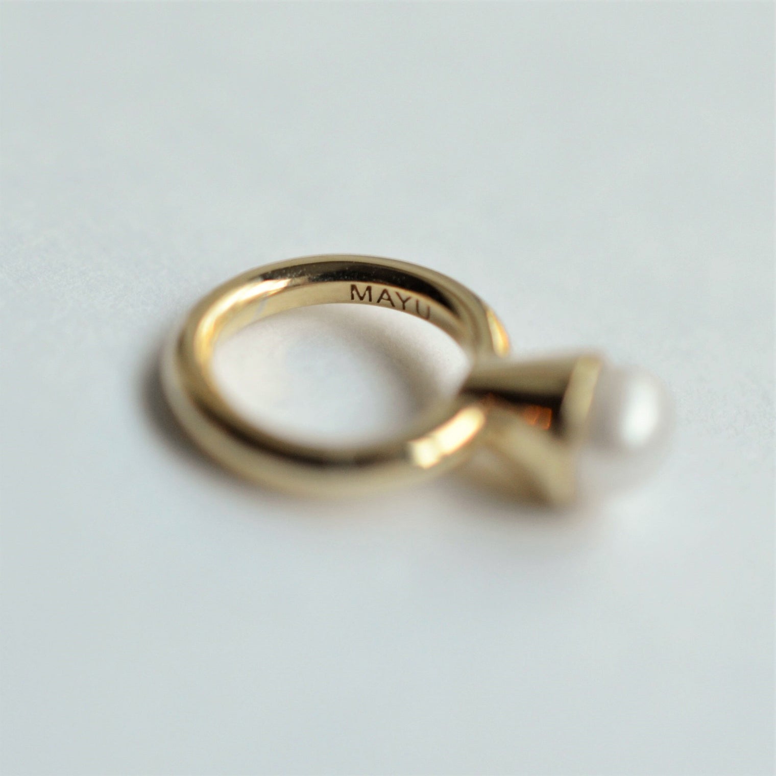 Baby ring charm (Pearl)