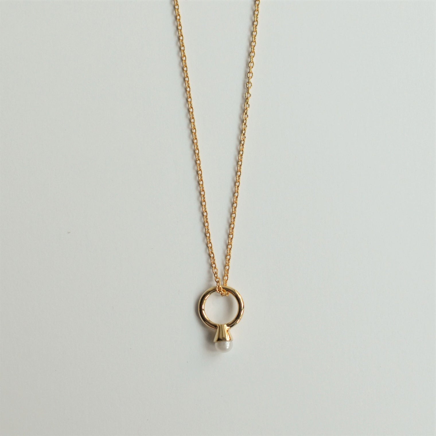 Baby ring charm (Pearl)