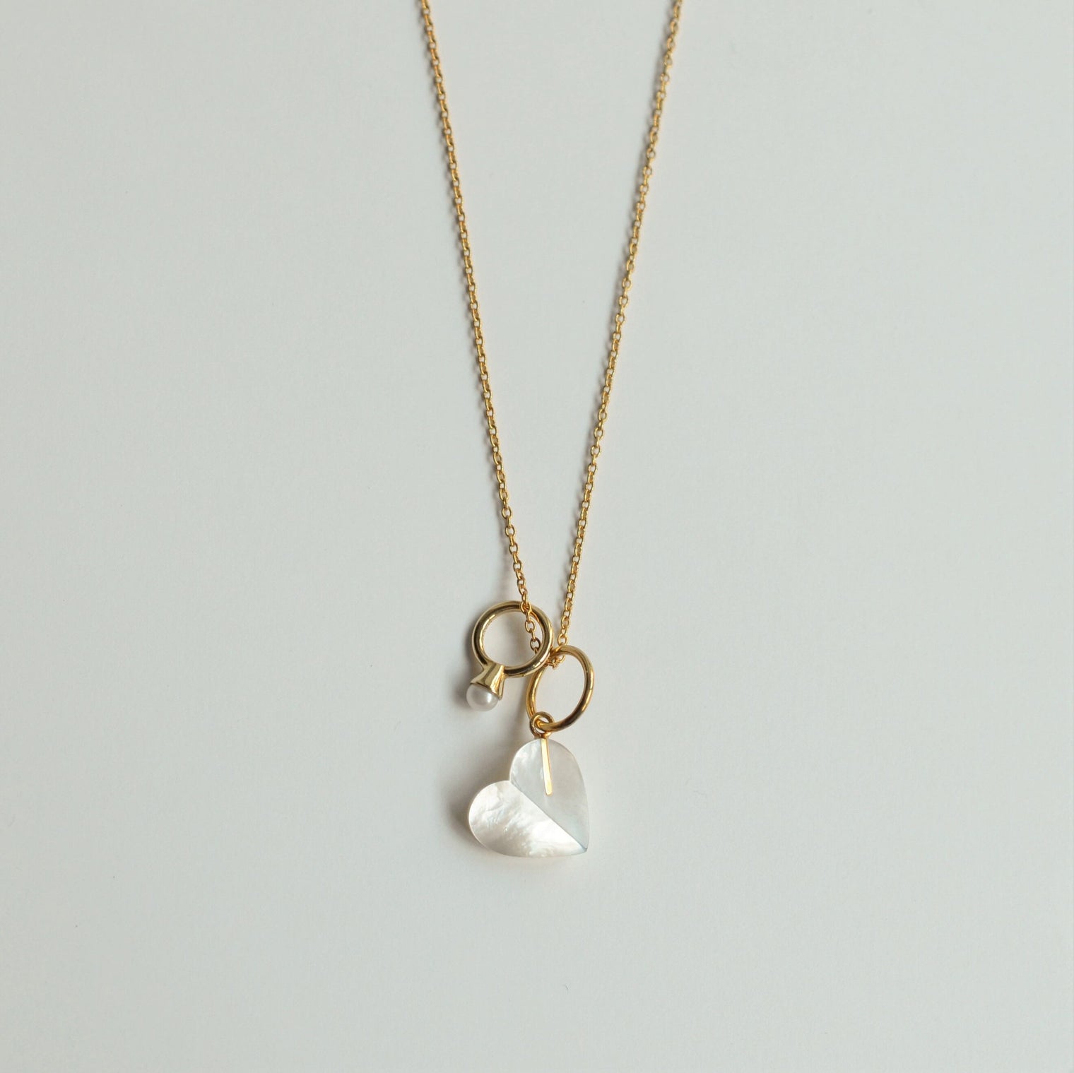 Baby ring charm (Pearl)