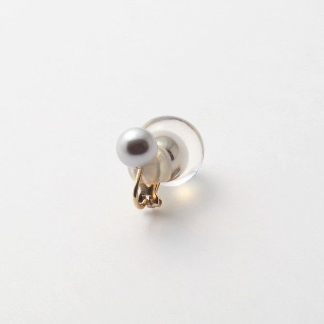 inclusion earring(silver inclusion catch)
