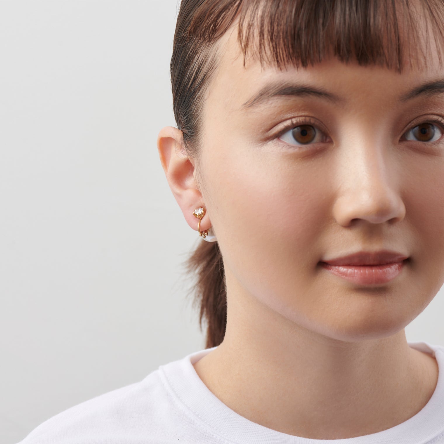 cubic zirconia earring(large)