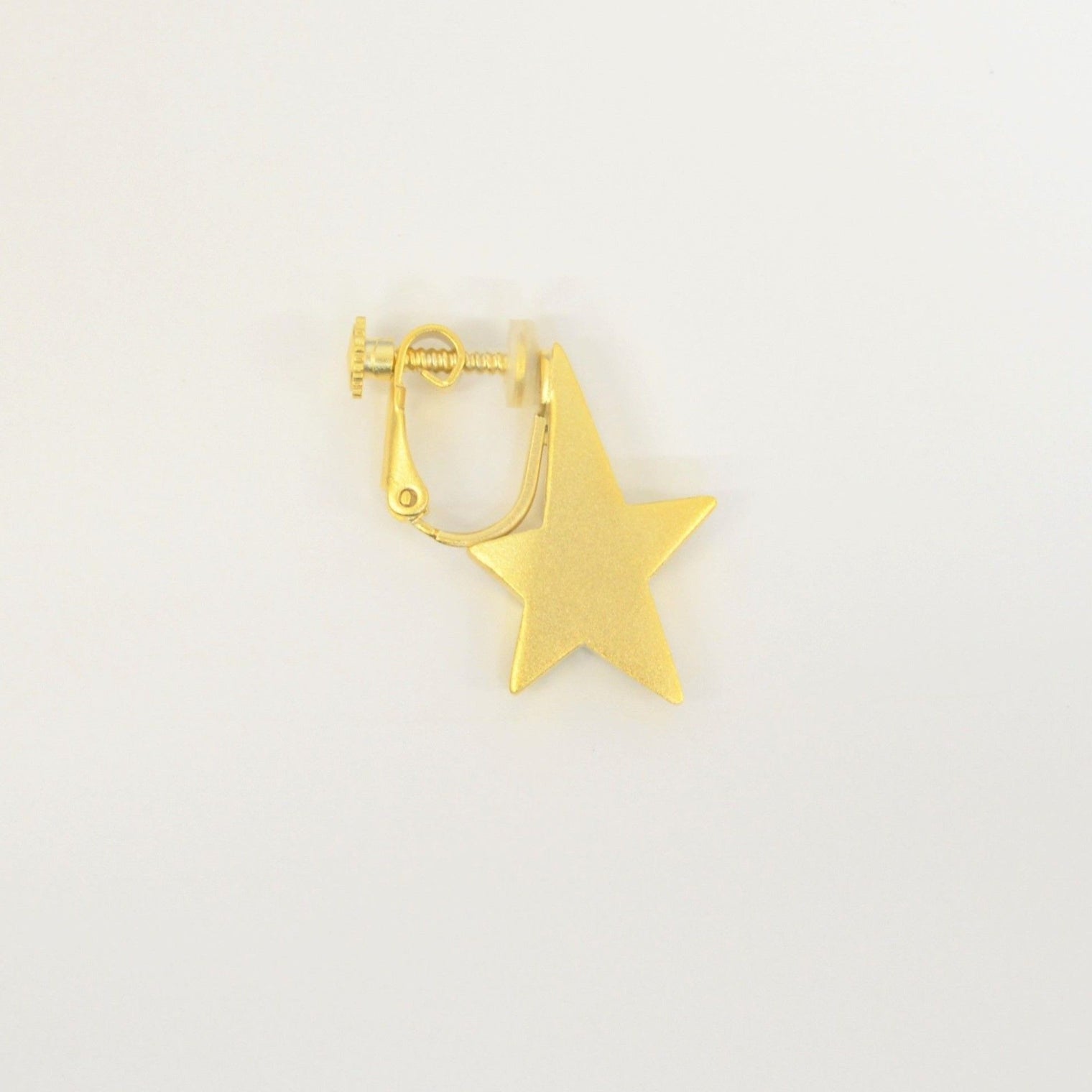star earring (reversible / small / pave)