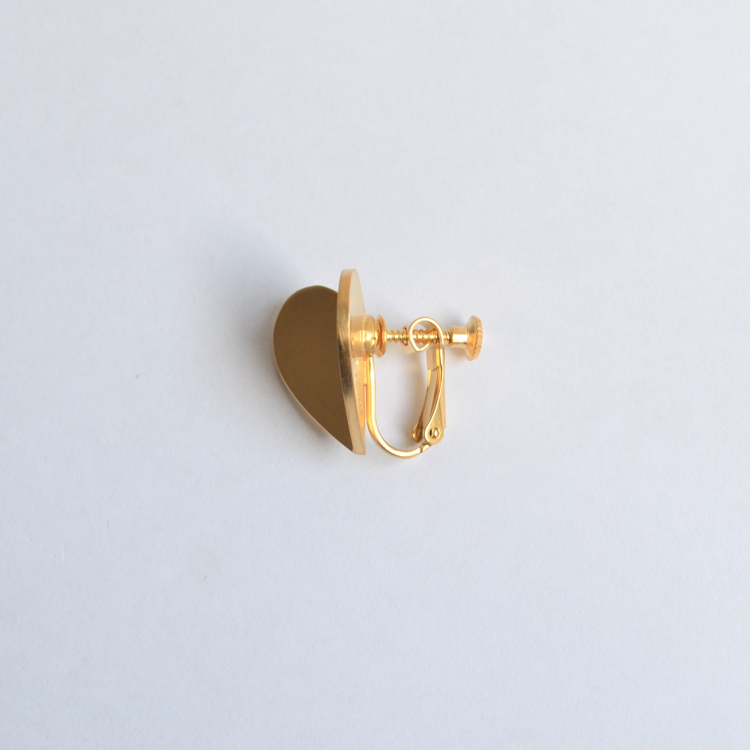 Middle heart earring