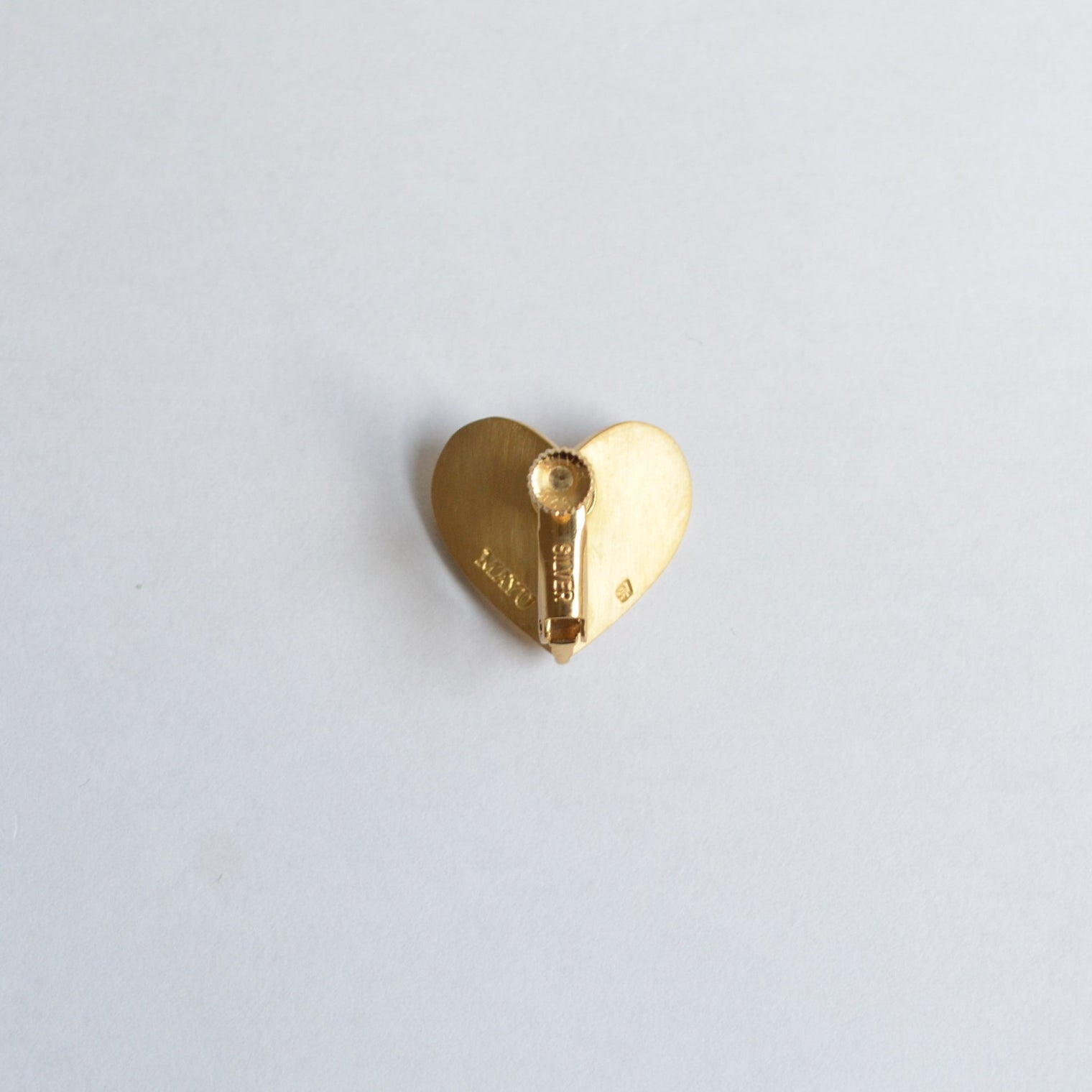 Middle heart earring