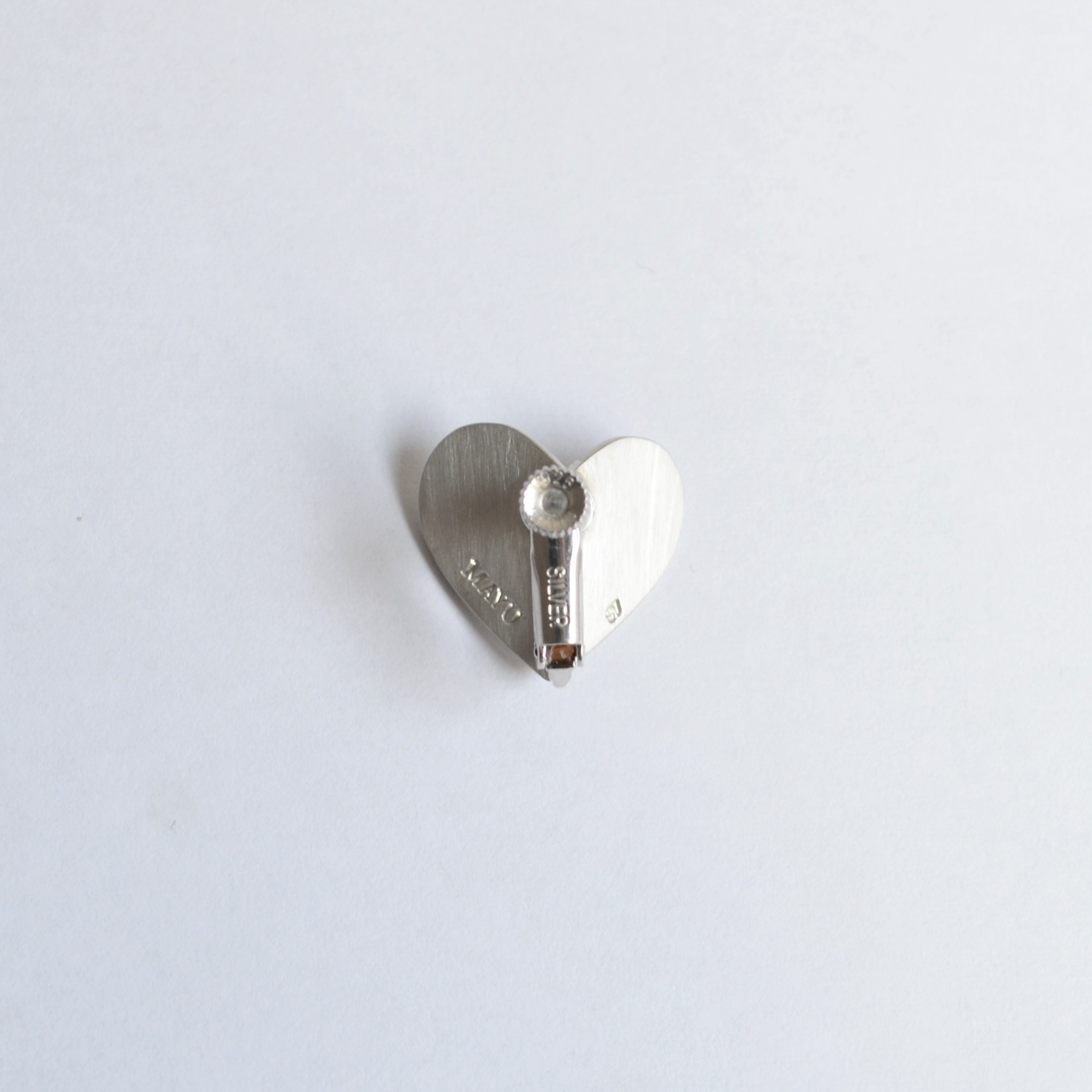 Middle heart earring