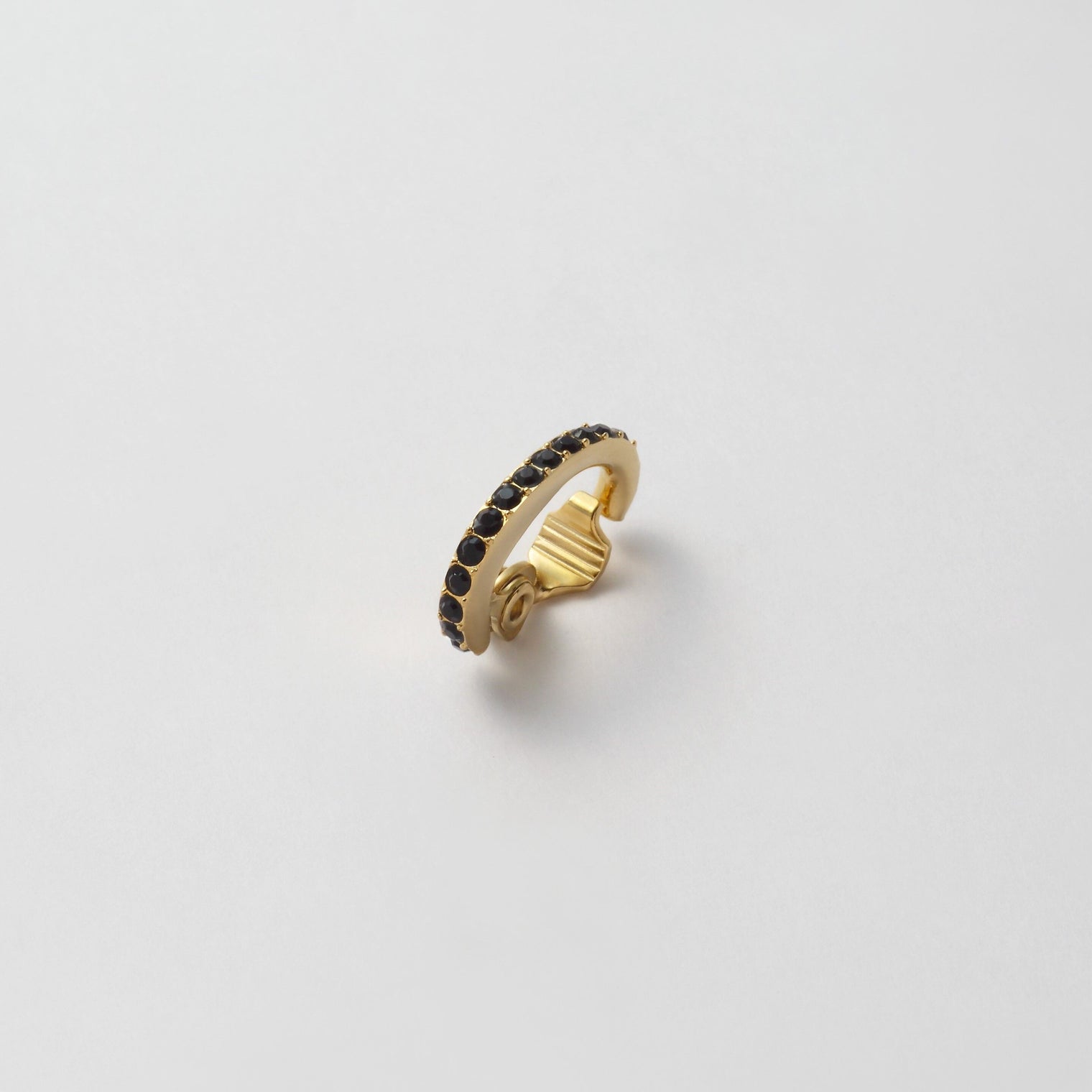 crystal glass earring