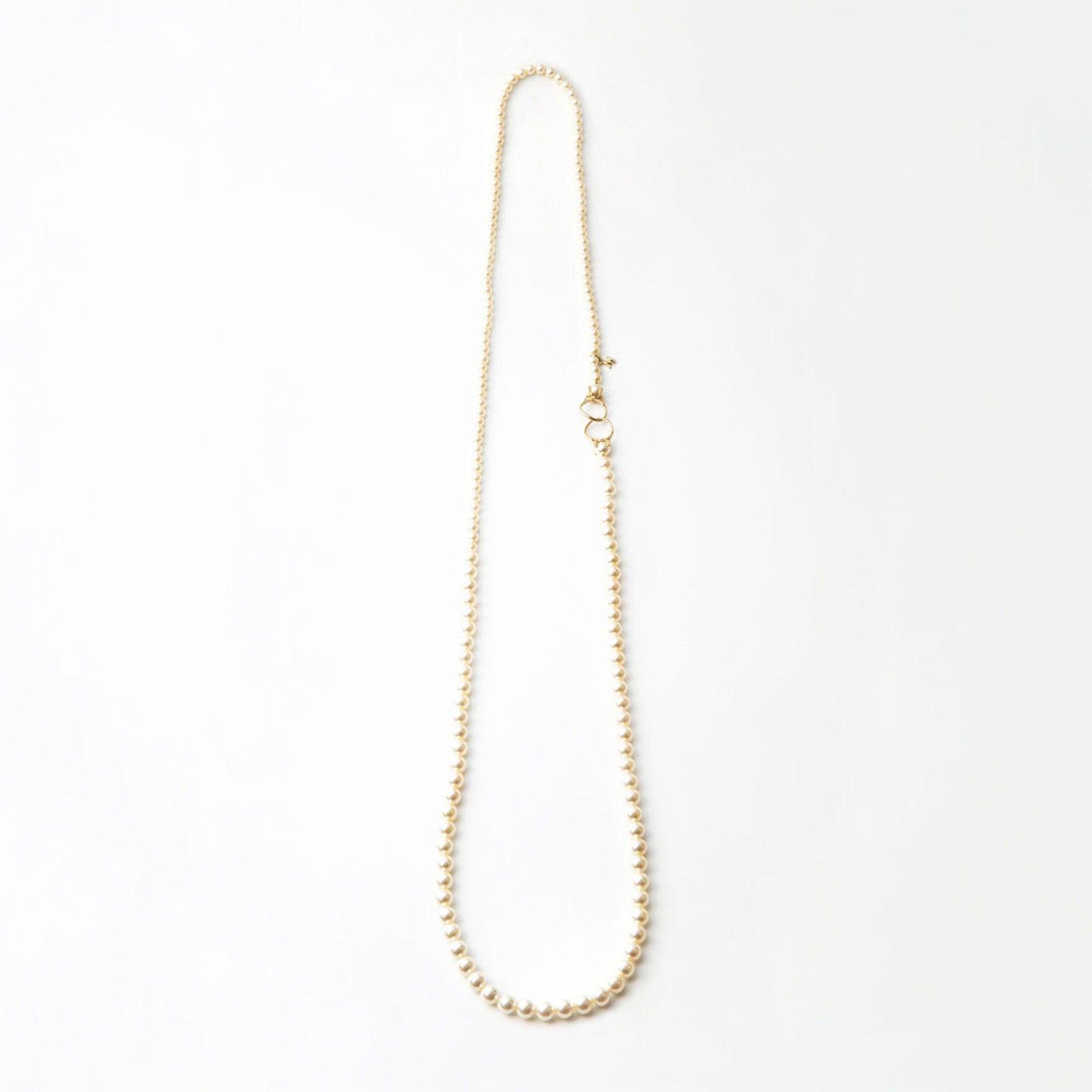 pearl necklace (6mm×8mm pearl / 120cm)