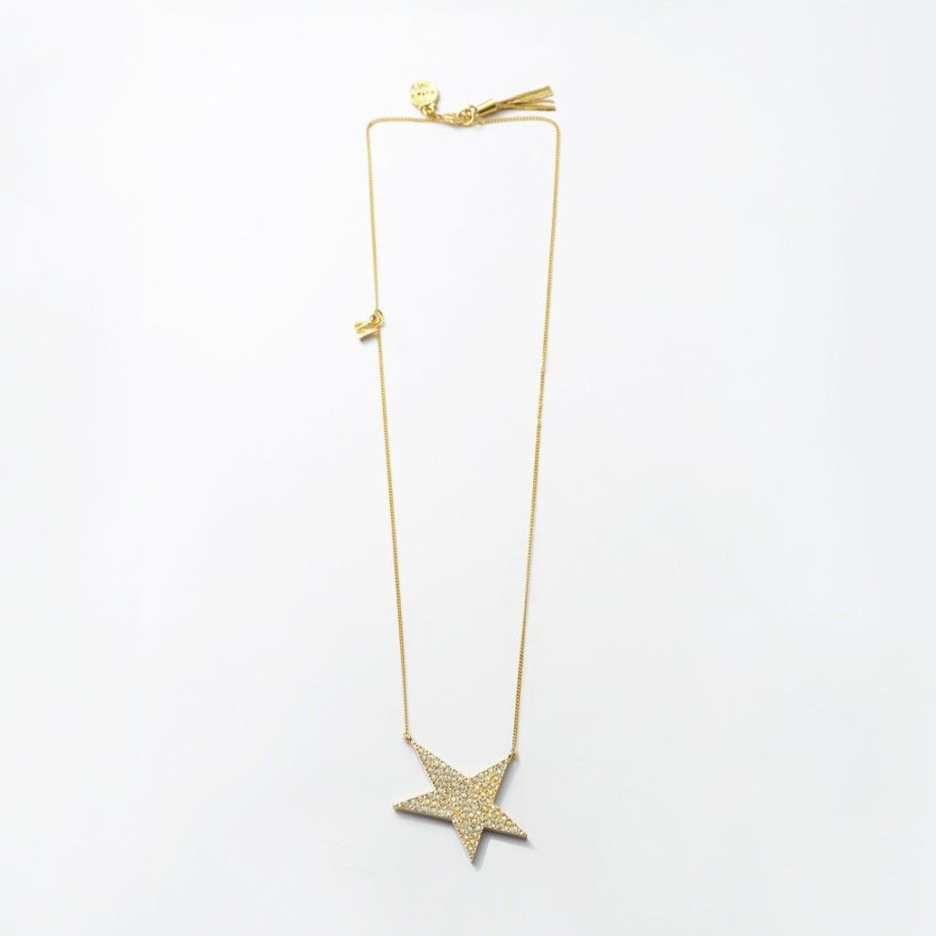 star necklace (pave)
