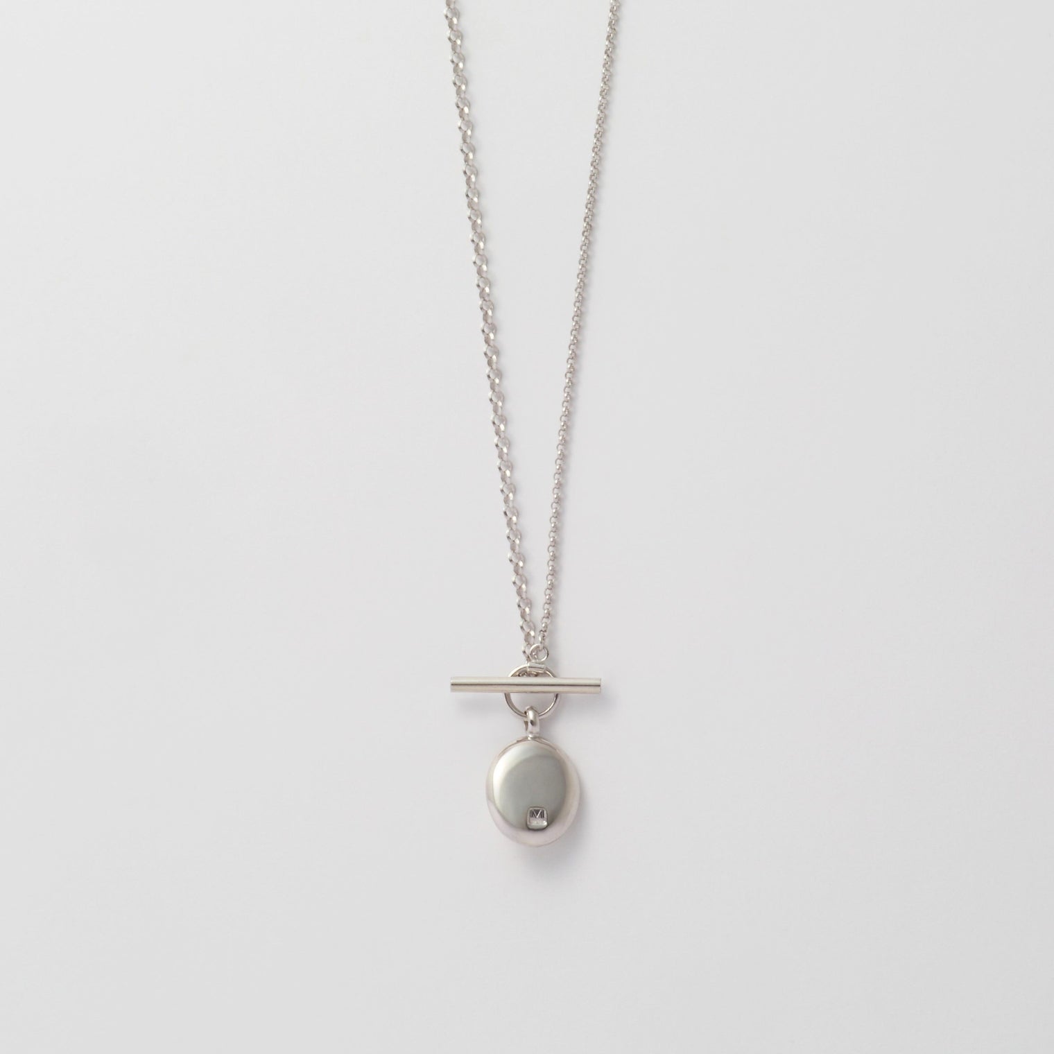 signet necklace (silver / silver925)